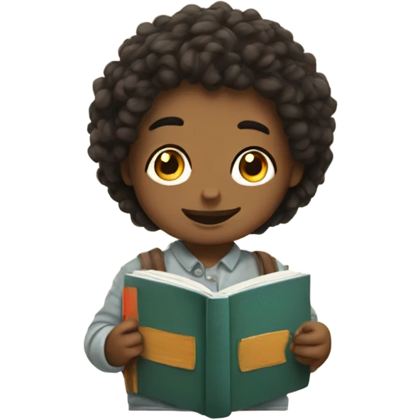 Libro cute emoji