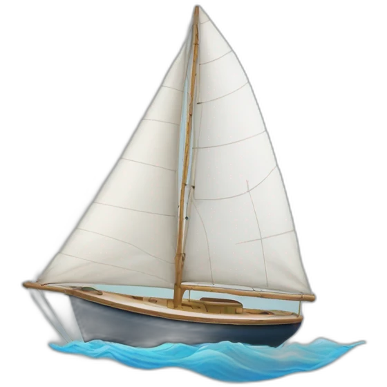 Sail boat emoji