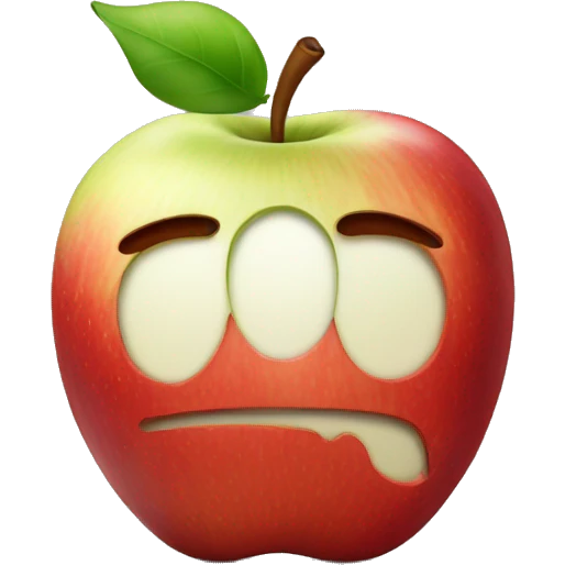 Apple logo emoji