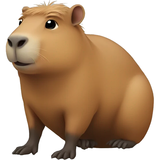  Capybara comptable emoji