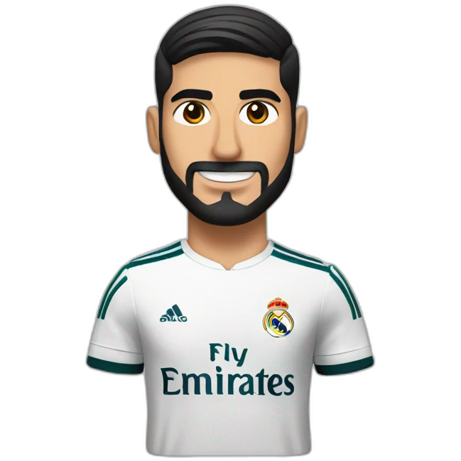 EMRE CAN with real madrid uniform emoji