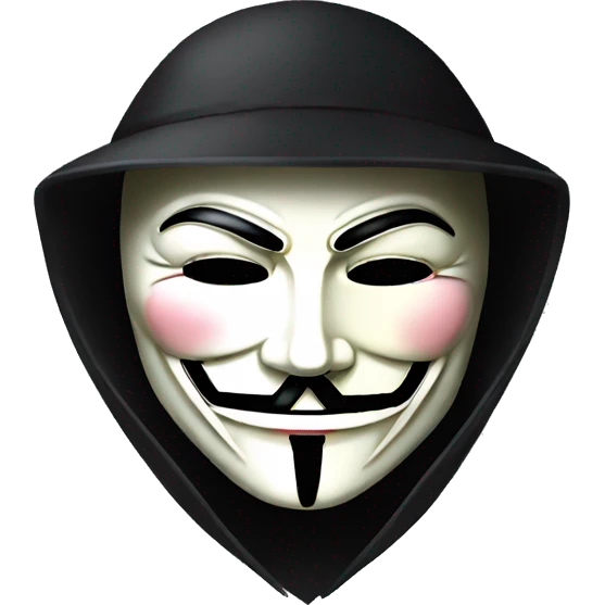 V for vendetta emoji