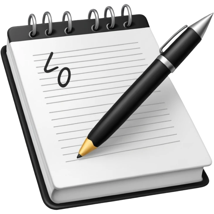 Crée un emoji de signature manuscrite . emoji