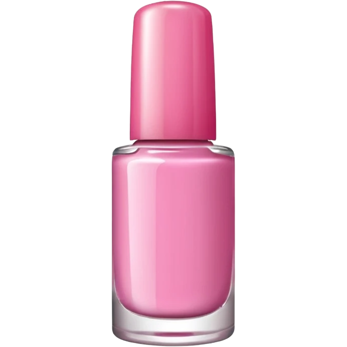 Pink nail polish bottle emoji