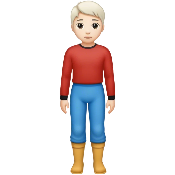 photorealistic greenland citizen standing full length emoji