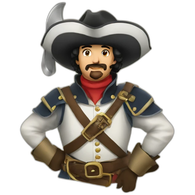 Musketeer emoji