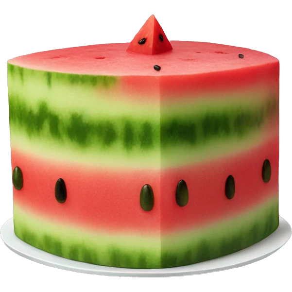 watermelon cake emoji