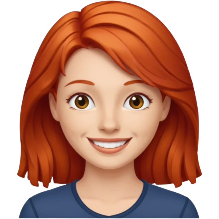 emoji princes ruiva emoji