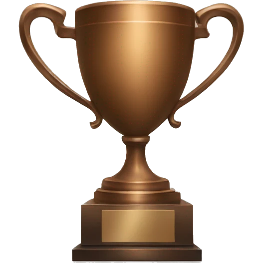 bronze trophy emoji