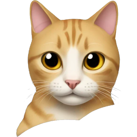 Cat in a car emoji