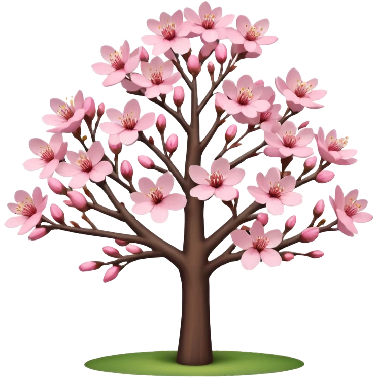 cherry blossom tree emoji