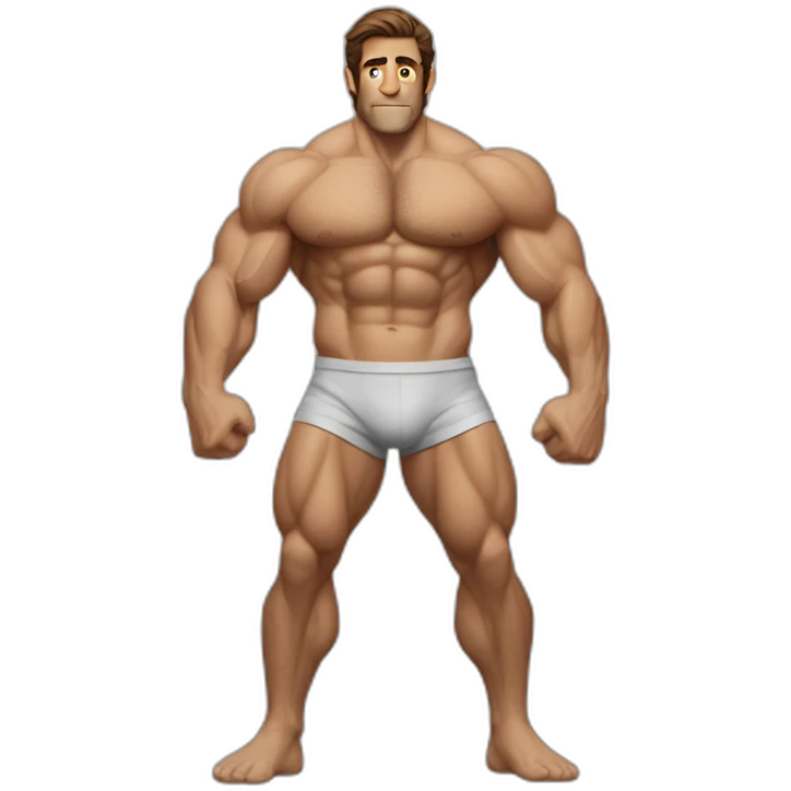 jake Gyllenhaal Bodybuilder giant emoji