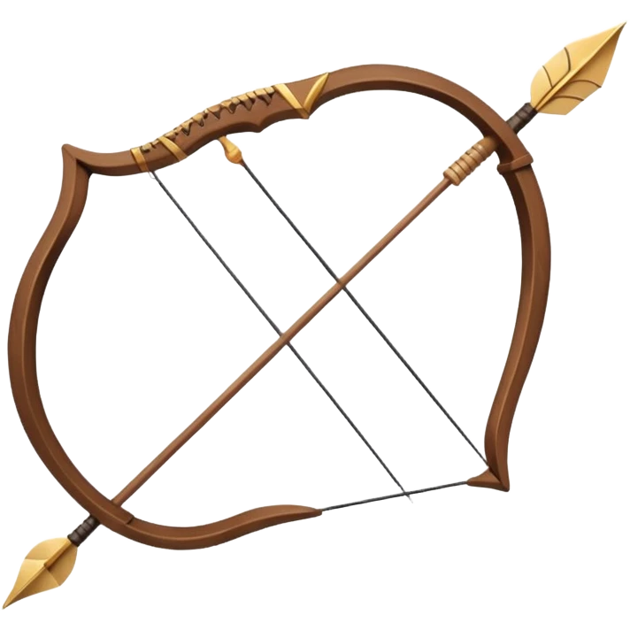 bow & arrow emoji