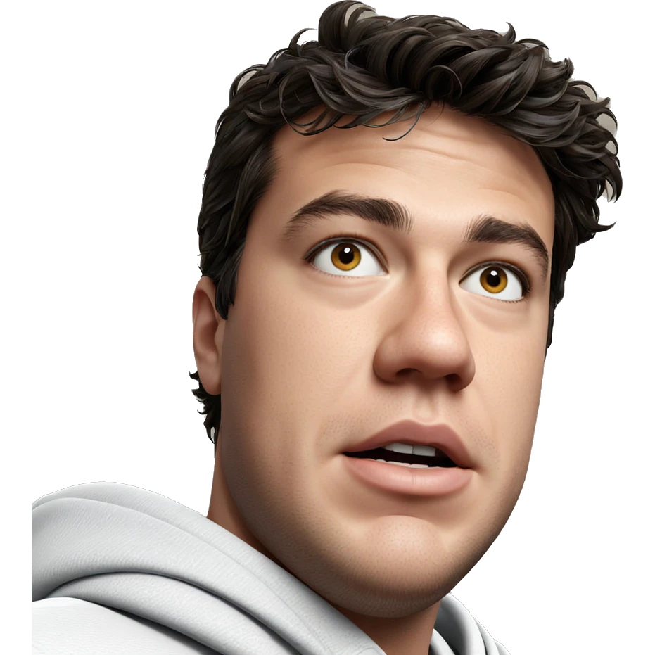 portrait of a young male emoji