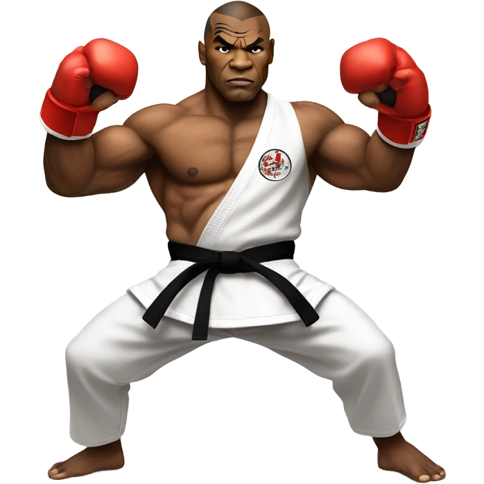 Mike Tyson karate emoji