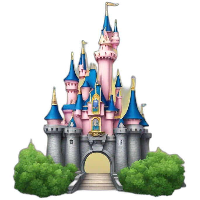 Disneyland paris castle emoji