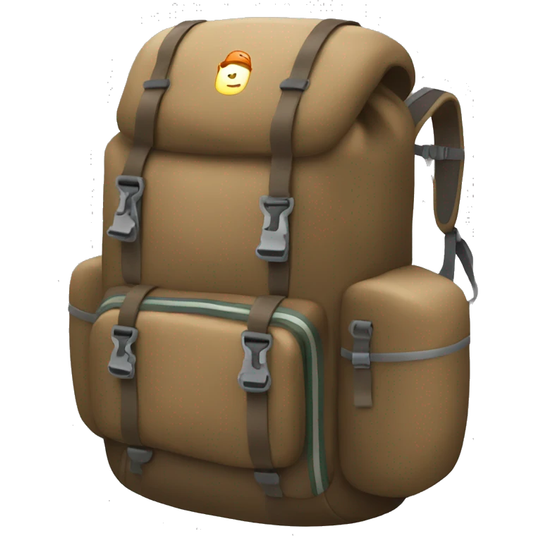 Hiking backpack emoji