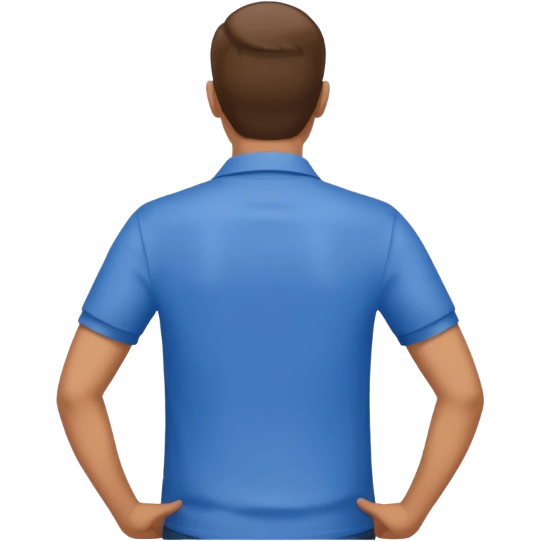 Homem de costas emoji