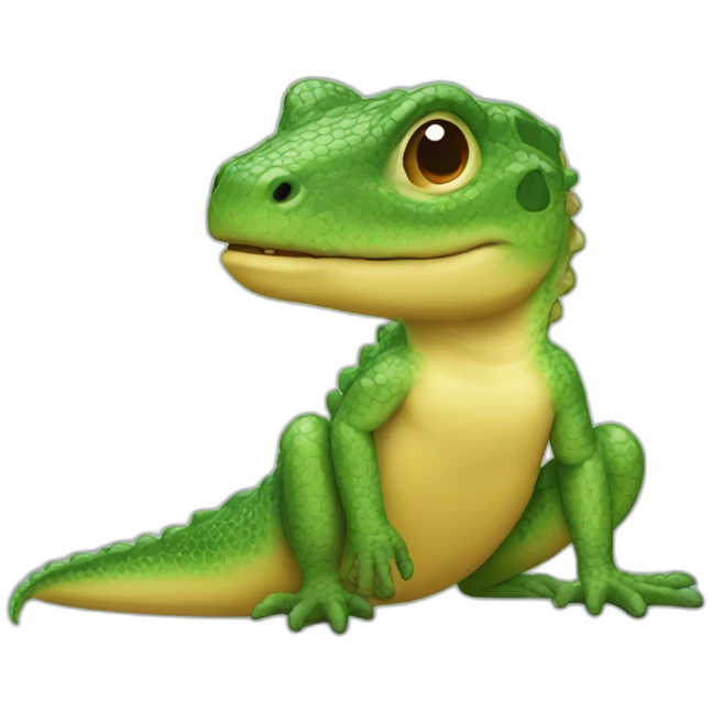Chees-on-lizzard emoji