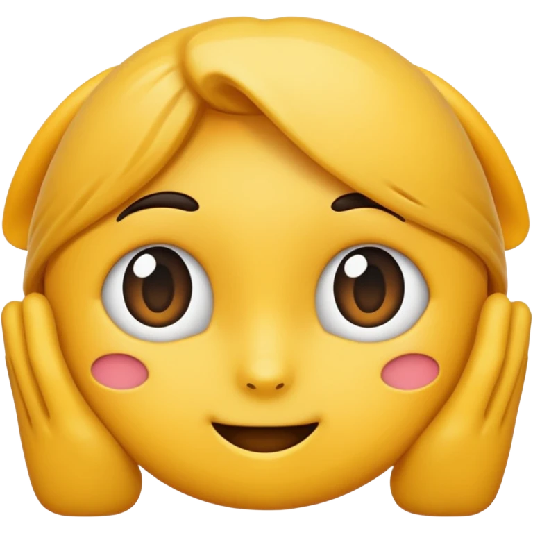 Shy emoji