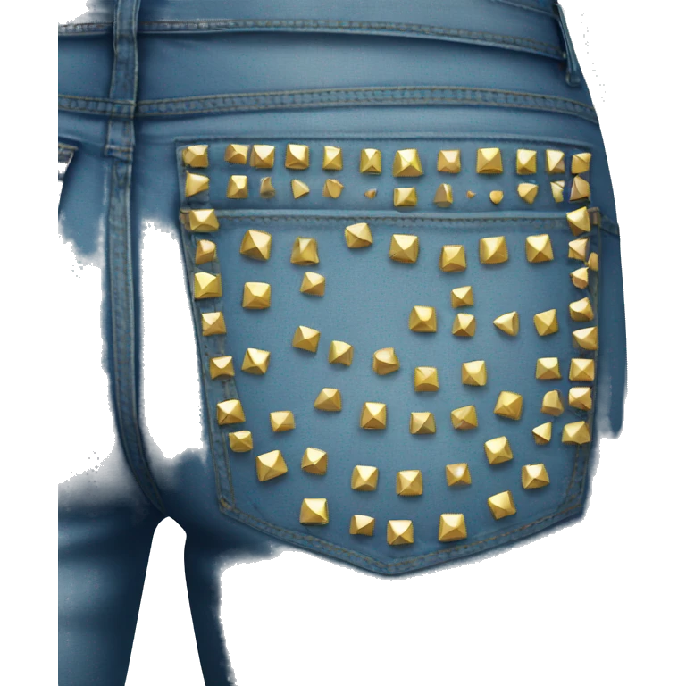 Studded jeans  emoji