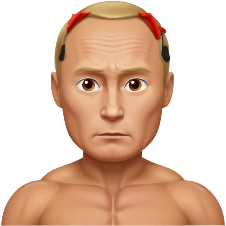 Muscular Putin emoji