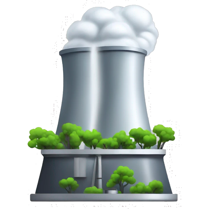 Nuclear power plants emoji