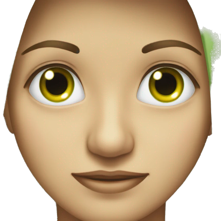 Ojos verdes emoji