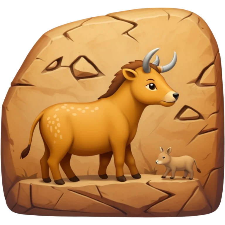 stone age cave art emoji