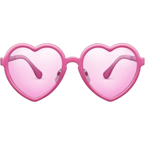 Pink heart glasses  emoji