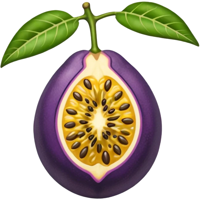 Passionfruit emoji