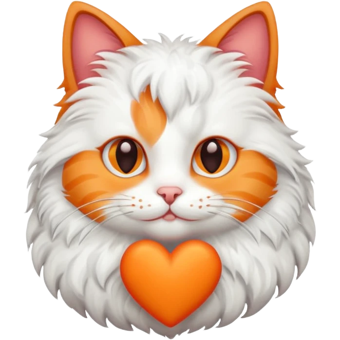 Gato con un corazón  emoji