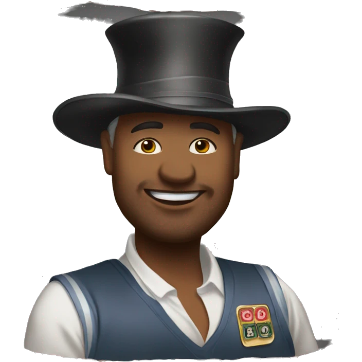 Poker fullhouse king and ass emoji