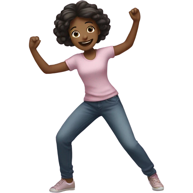 Girl dancing emoji