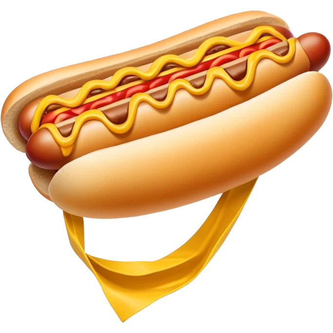 Hotdog in a bikini emoji