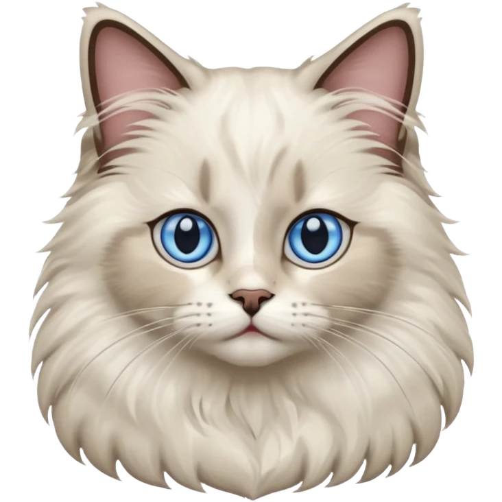 Ragdoll cat emoji