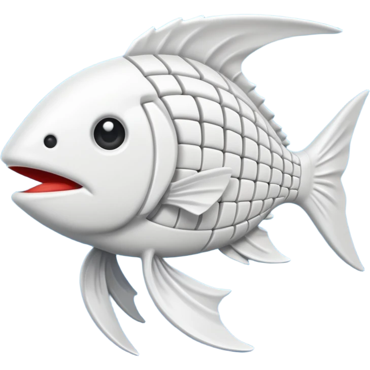 ios fishbone emoji  emoji