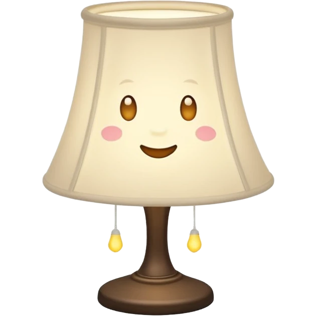 night light with lampshade emoji