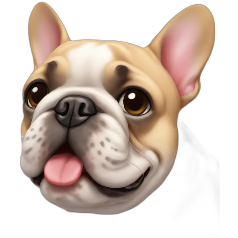 French bulldog emoji