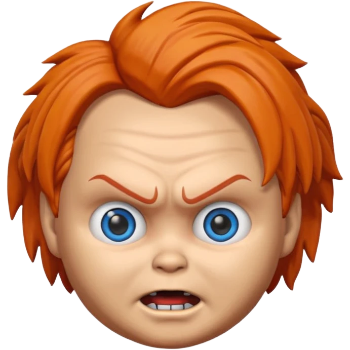 Un emojin de chuky emoji