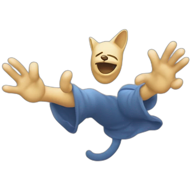 Chat qui fait un pouce en l’air emoji