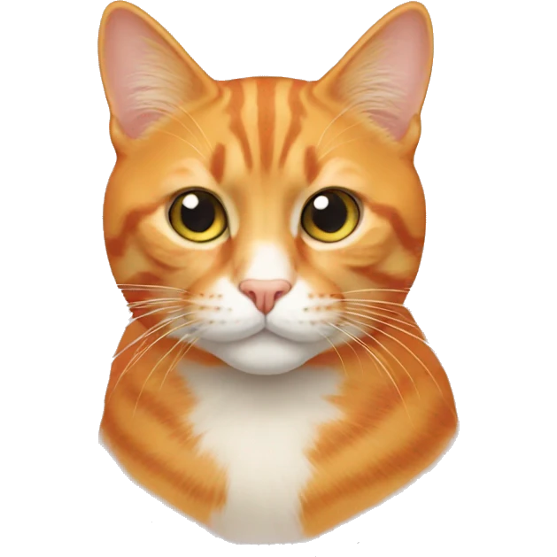 orange  cat emoji