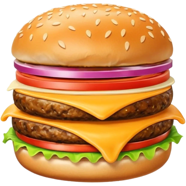 Just burger  emoji