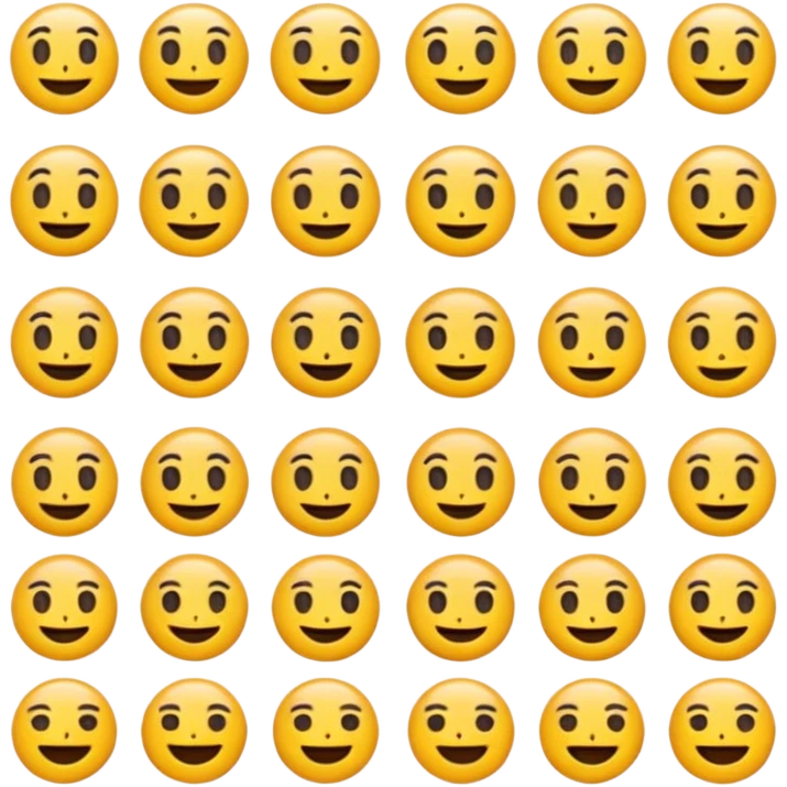 do 20 emojis, different, that dont exist, detailed emoji
