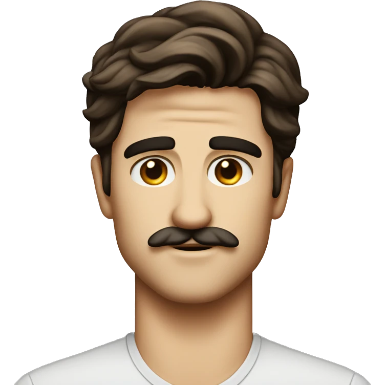 jacob elordi with mustache emoji