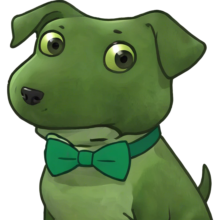 really cute dog  emoji