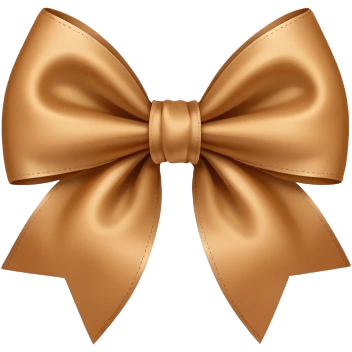 Light Brown bow  emoji