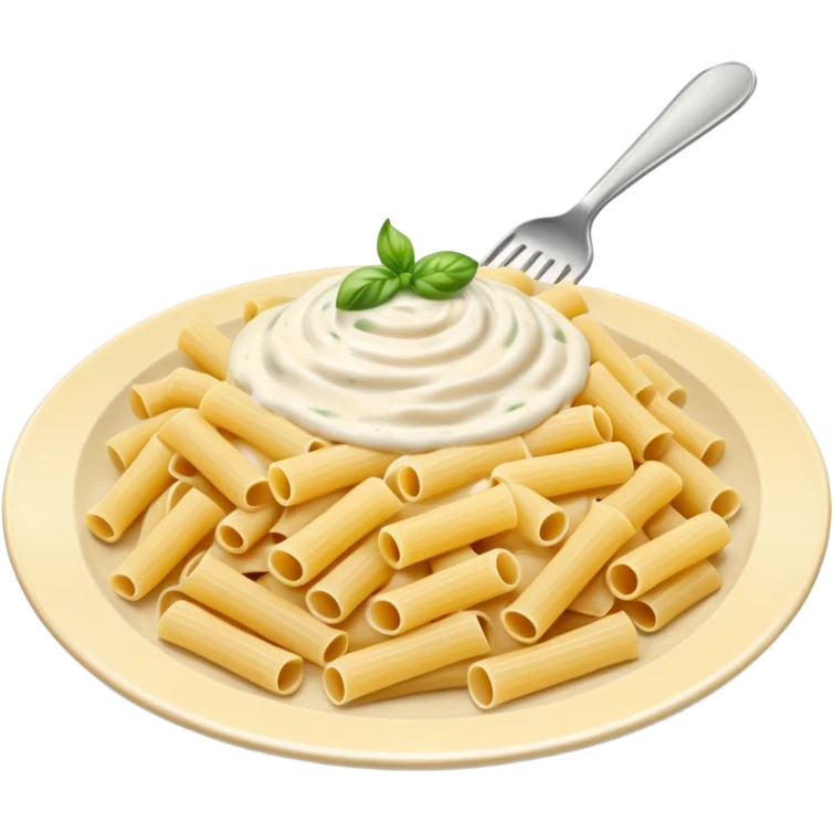 white creamy saucy pasta emoji