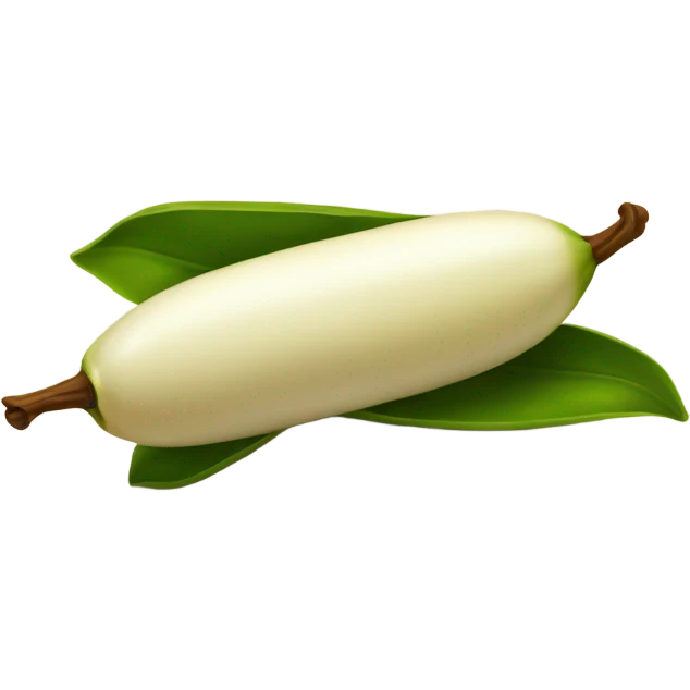 Vanilla pod emoji
