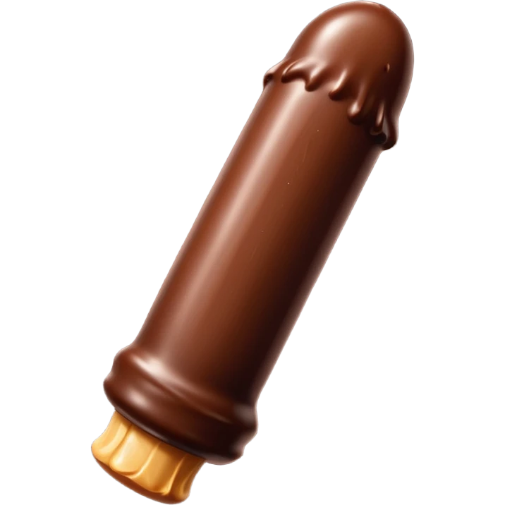 chocolate phalus emoji